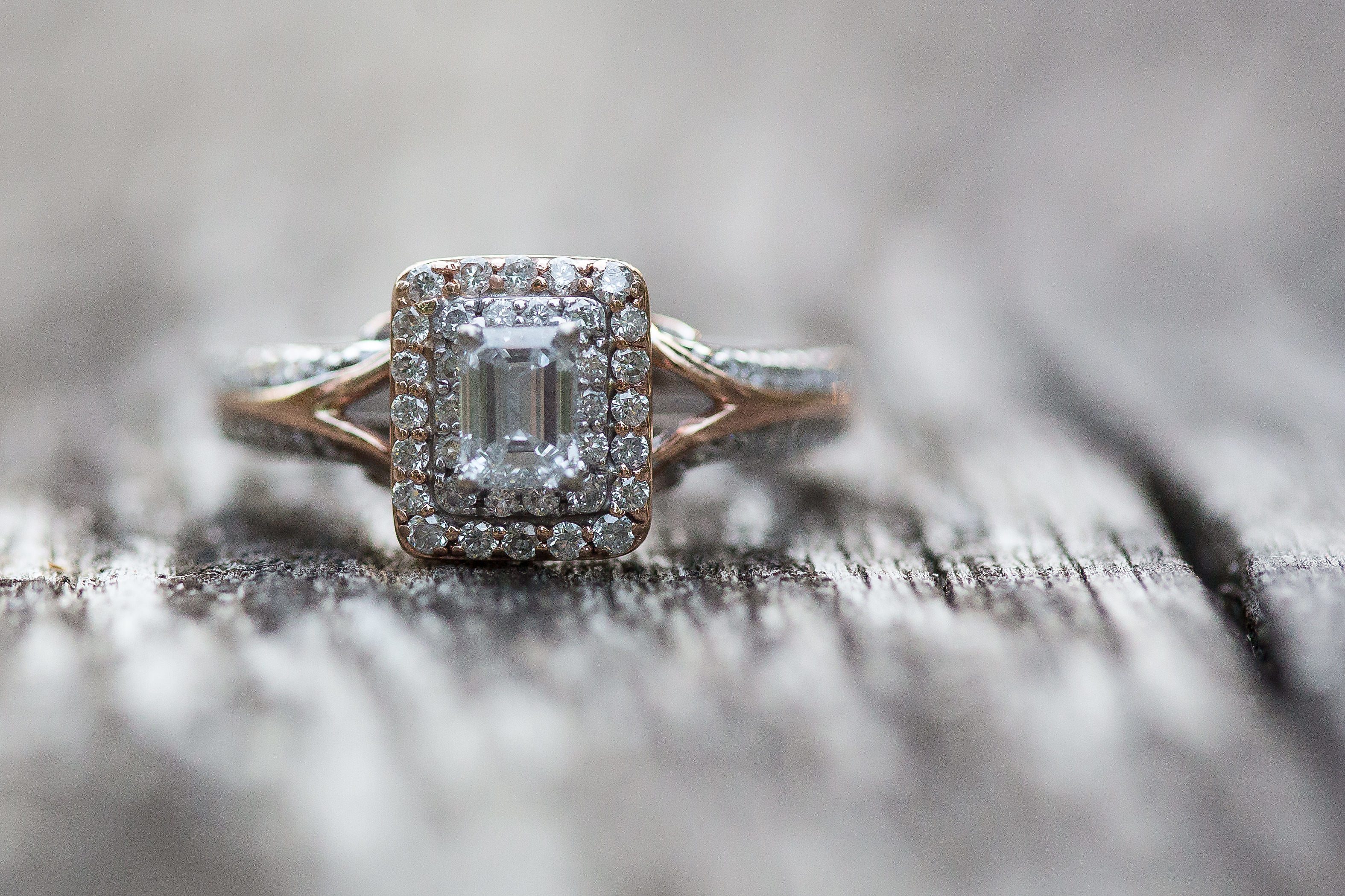 London Wedding Photographer Springbank Park Engagement Session Ring Photo