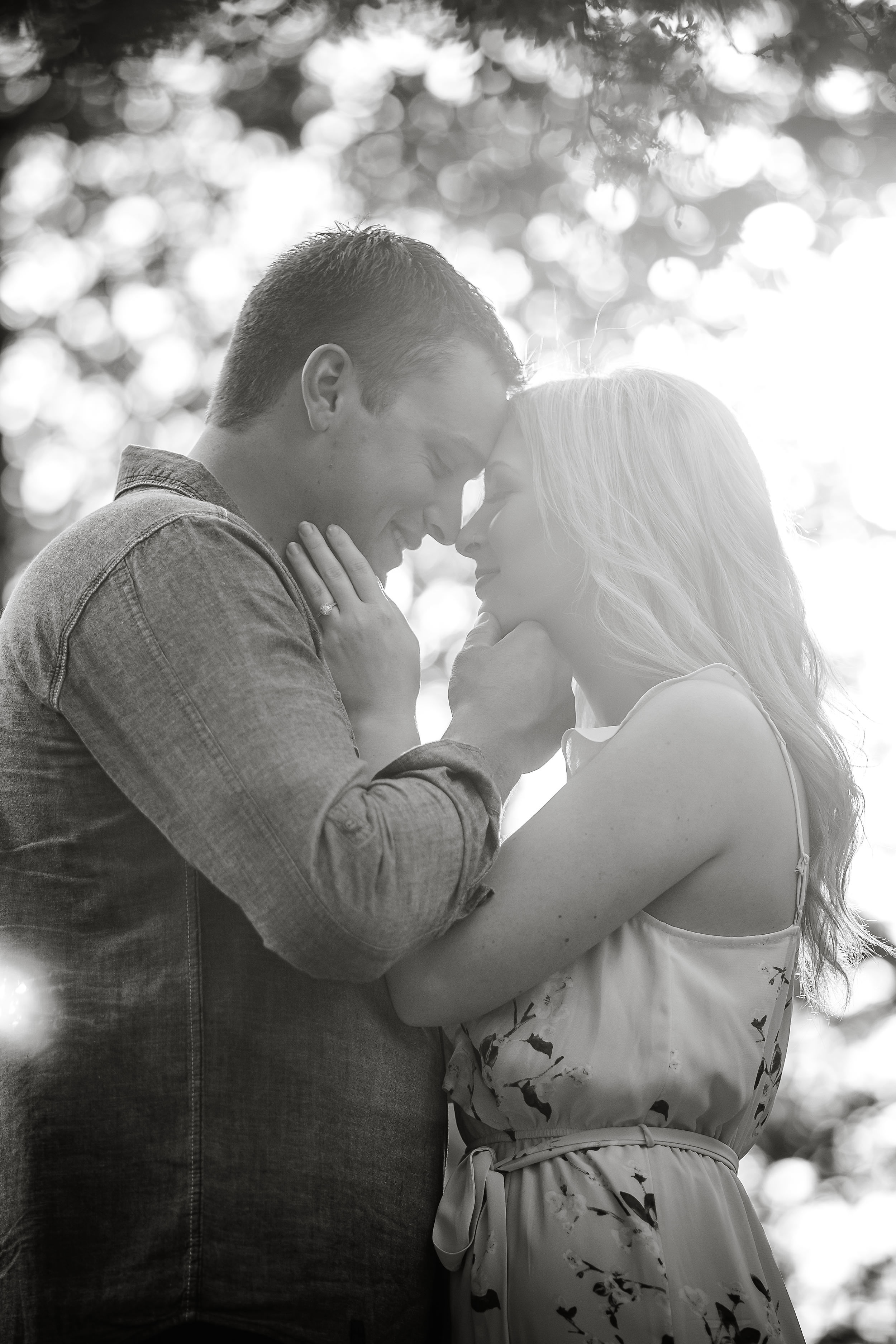 Stratford-Wedding-Photography-Confederation-Park-Engagement-Love-Sprouts-Photography-Groom-Snuggled-Close
