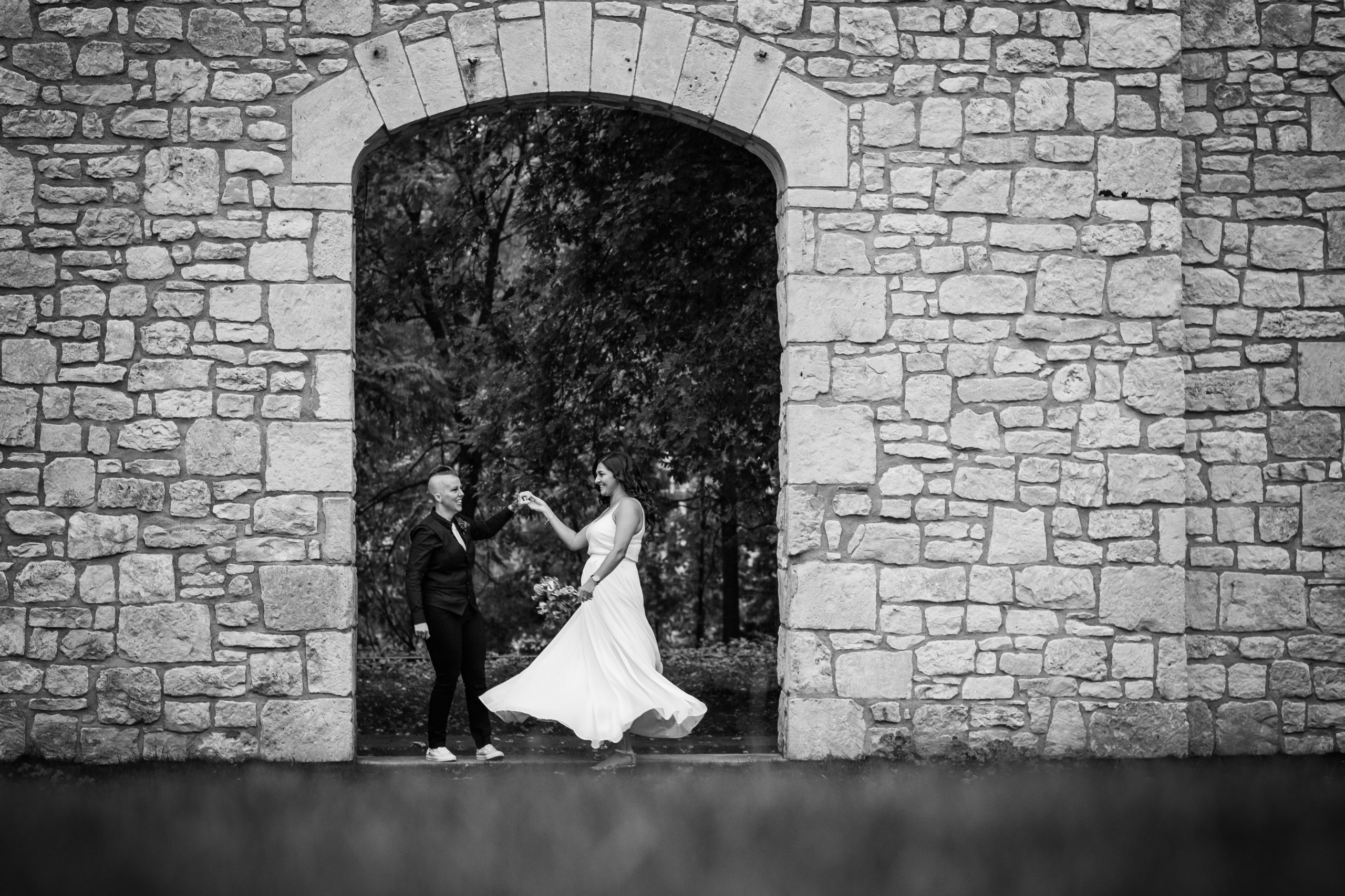 Guelph Wedding Photographers – Danielle & Katlyn – River Run Centre