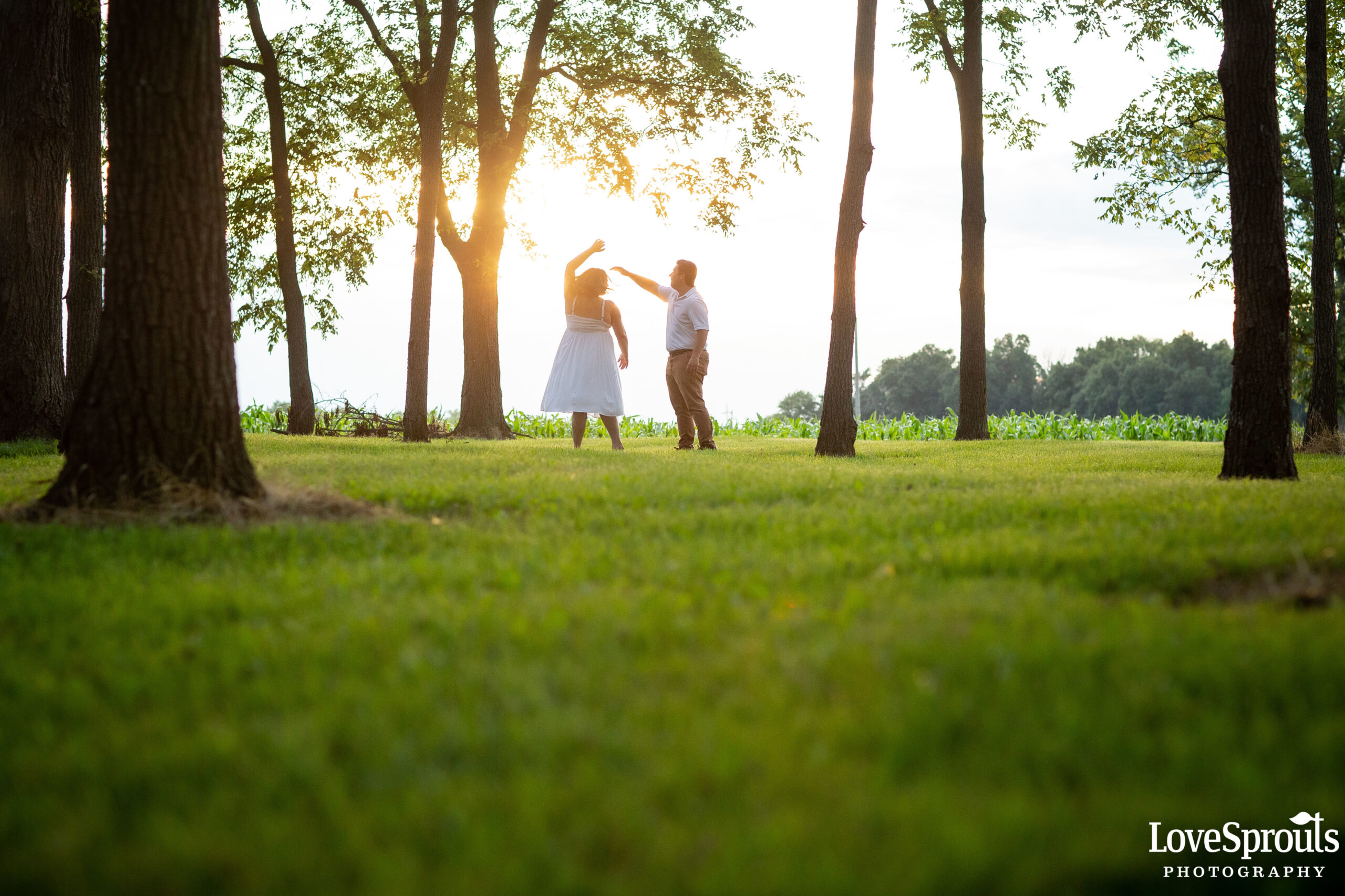 Kitchener Wedding Photographers – Chantalle & Kevin – Farm Engagement